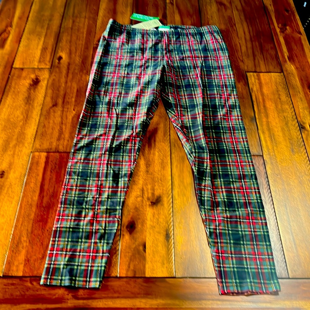Benetton Printed Leggings, NWT size L